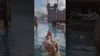 Кратос впервые засмеялся - анекдот Мимира😂 #godofwarragnarok  #kratos #mimir