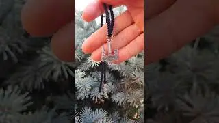 кулон сокол из серебра