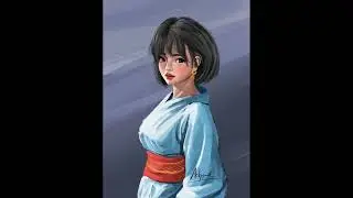 Photoshop painting process - Prepare for the festival