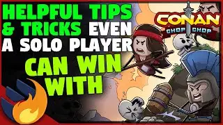 10 BEGINNERS TIPS & TRICKS TO IMPROVE YOUR GAMEPLAY | Conan Chop Chop | Full Release