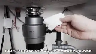 Check whether your Chooba garbage disposal is installed correctly