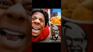 IShowSpeed eats his favorite chicken. #ishowspeed #kfc #ai #asmr