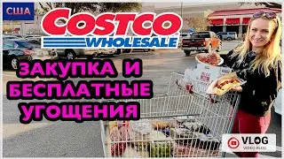 Costco/ Продукты для ужина с друзьями/ Много бесплатных угощений/Цены на продукты/Шопинг/США/Флорида