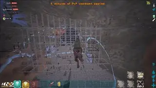 Wiping Center Mosa Cave & Rag Green Ob Cave - Rule Abusers I Ark INX PvP