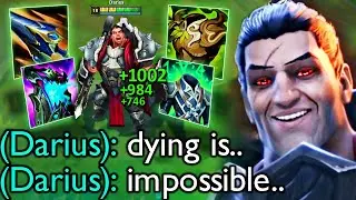 Tank Darius is 1v5 MACHINE (+1000HP every sec)