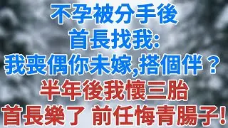不孕被分手後，首長找我：「我喪偶你未嫁，搭個伴？」半年後我懷三胎，首長樂了，前任悔青腸子！#人生感悟 #健康 #婚姻經營 #老年生活 #家庭 #故事#生活經驗 #為人處世 #雪兒講故事 #情感故事