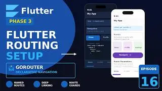 Phase 3: Production Ready Apps | Episode 16 | GoRouter Navigation in Flutter
