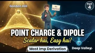 Electric Potential due to Point Charge & Dipole | Electrostatics | Part 4 | Class 12 Physics