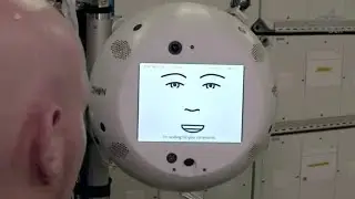 ISS robot tells astronaut to 