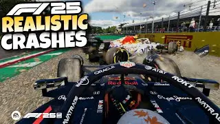 F1 25 REALISTIC CRASHES #7