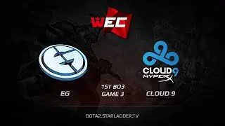 EG vs Cloud9, WEC LAN Finals, Grand Final [1st BO3] Game 3