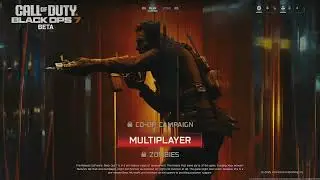 Call of Duty: Black Ops 7 (Beta) - Main Menu / Title Screen with Music