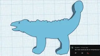 3D Printer Model Making : Ankylosaurus