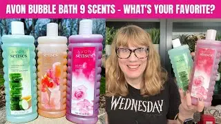 AVON BUBBLE BATH 9 Scents - What's Your Favorite