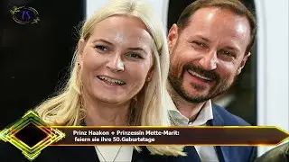 Prinz Haakon + Prinzessin Mette-Marit:  feiern sie ihre 50.Geburtstage