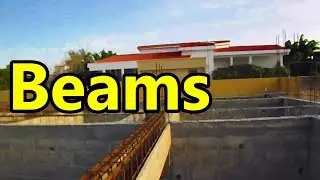 Building The House 14 - Beams for the new house