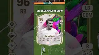 96 Beckham Review in EA FC 25, he can play anywhere 🤩 #shorts #short #fc25 #eafc25 #shapeshifters