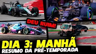 🚨DIA 3 MANHÃ: MCLAREN ESTREIA, MERCEDES 