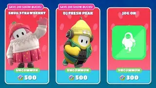 Fall Guys - Daily Item Shop - Nov. 28, 2022 🍓Snug Strawberry 🍐DJ Fresh Pear 🥋Ryu, Cammy, Akuma