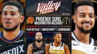 Phoenix Suns at Washington Wizards | LIVE Reaction | Scoreboard | Play By Play | Postgame Show