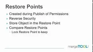 Restore Points
