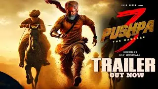 PUSHPA 3 THE RAMPAGE - ALLU ARJUN INTRO FIRST LOOK TEASER|PUSHPA 3 OFFICIAL TRAILER|ALLU ARJUN|DSP