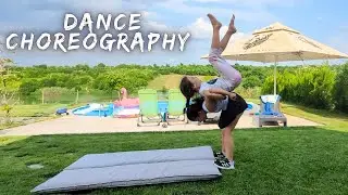 Duo Dance Fight Choreography - Acrobatics, Gymnastics, Flexibility, Contortionism