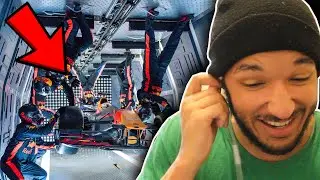 American FIRST REACTION to RED BULL F1 PIT STOP IN ZERO GRAVITY (NO Gravity Pit Stop)