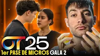 REACCION a CRESPO y MAR&Iacute;A - CLAVAITO | PRIMER PASE DE MICROS GALA 2 | OT 2025