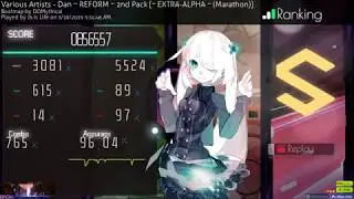 Mania #90 Alpha Reform Dan 96.04% Clear!