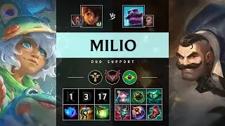 Milio Support vs Braum - BR Grandmaster Patch 25.09