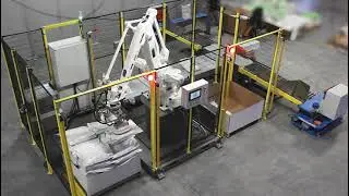 Robotic Bag Palletizing Solution by MESH Automation