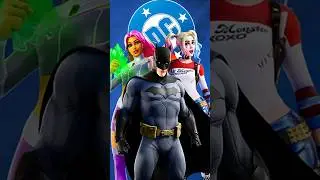 TOP MELHORES SKINS DA DC NO FORTNITE! #dccomics #fortnite #skins #lojafortnite #batman #arlequina
