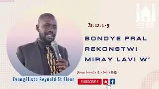 Message du dimanche matin 12 octobre 2025