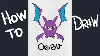 How to Draw Crobat | Pokemon |