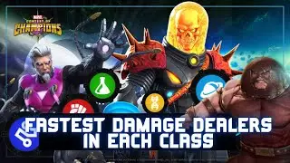 🔥 FASTEST Damage Dealers in Each MCOC Class