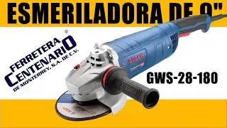 BOSCH ESMERILADORA 7 BOSCH GWS 28 180 en Ferretera Centenario de Monterrey