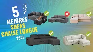 Los 5 Mejores Sof&aacute;s Chaise Longue de 2025 Calidad-Precio en Amazon ✅ NO COMPRES UNO SIN VER ESTO 🔥