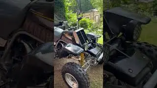 2002 Yamaha Banshee 350🔥🏆🤍🖤 #banshee #2stroke #yamahabanshee350 #2strokesound