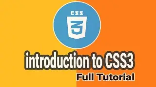 introduction to CSS3 full Tutorial 2021
