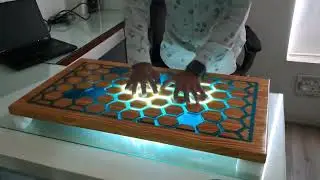 A SMART TABLE |  Smart Touch LED Table | IoT Sensor TABLE | First Time in INDIA | Touch LED Table