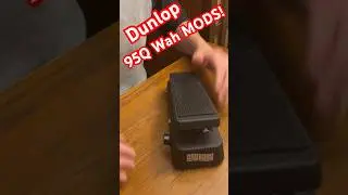 Dunlop 95Q Wah MODS! Check out what the JM Pinnacle mod is all about!