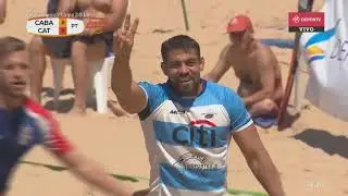 #JuegosPlaya2018 - PARTIDO COMPLETO - Catamarca vs CABA - FINAL - Rugby 5