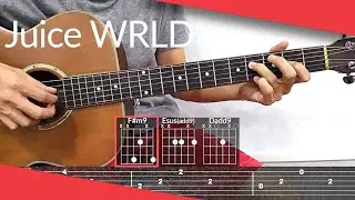 Pause (Juice WRLD) Guitar Tutorial | Tab, Chords