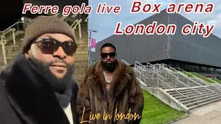 22 January 2026 Debruno original en direct box arena London ferre gola 