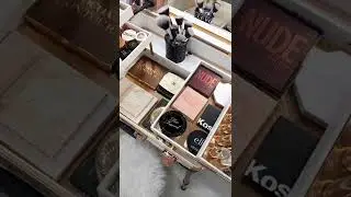 White & Rose Portable Valise Makeup Station PRO | Makeup Artist Essentials | Mini Vanity Setup