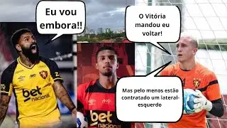 ATACANTE DE SA&Iacute;DA, GOLEIRO VOLTANDO E LATERAL-ESQUERDO OFICIALIZADO PELO SPORT RECIFE