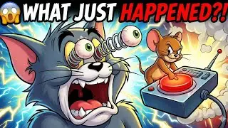 Tom vs Jerry 🔥 CRAZY Remote Fight! | Funny 2D Cartoon Animation