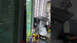 Smart Foldable Kitchen Exhaust Fan for Fresh Air #satisfying @MNnhattech