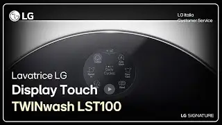 Signature LG | Круглая панель дисплея Smart TWINWash ™ LST100